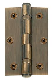Set of Two 3" Heavy Duty Ball Bearing Hinges - Bronze